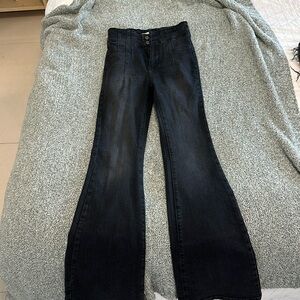 Free people high rise stretch jean